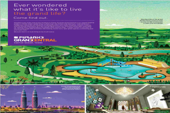 Live a grand luxurious life at Puranik Grand Central in Mumbai